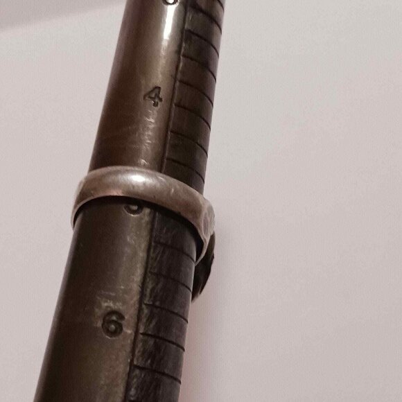 Navajo Native American Turquoise Sterling Ring s5 (1282) - Picture 5 of 5